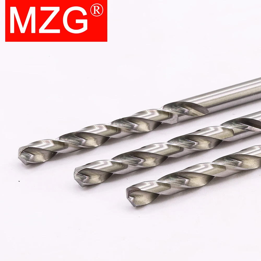 MZG 1.0-13.0 MM Thẳng Vít Chiều Dài Tiêu Chuẩn HSS Xoắn Thép Tốc Độ Cao Khoan Bộ CNC Khoan Cắt