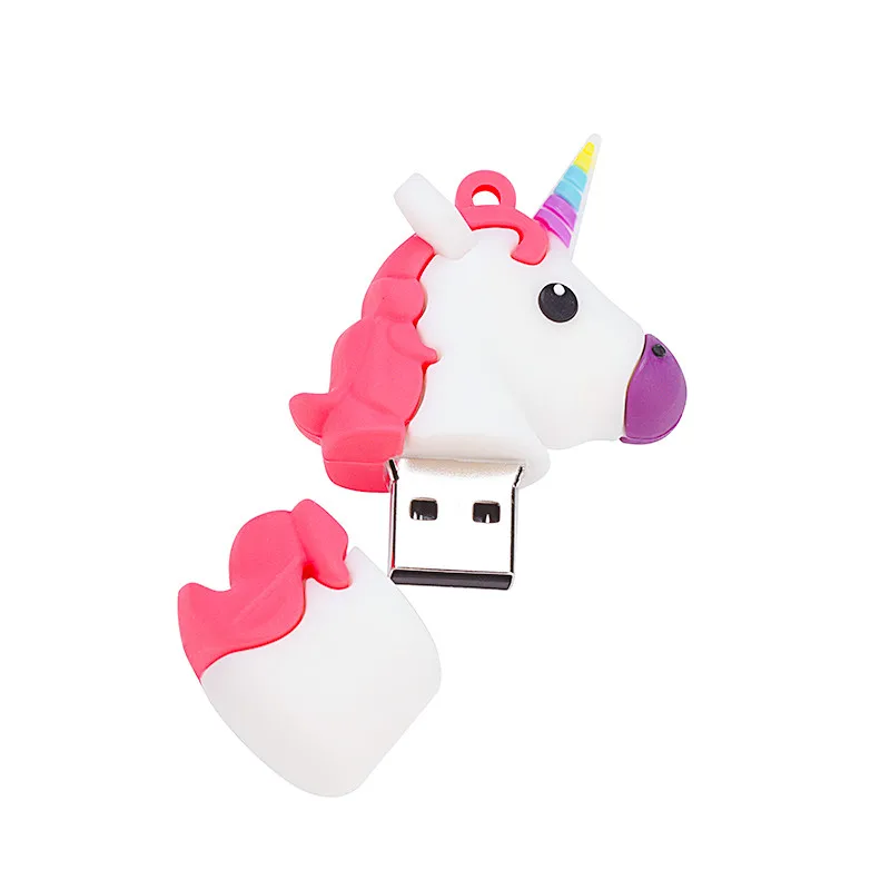 CARTOON 64 ГБ USB-флешка с изображением животных USB-накопитель 32 ГБ 16 ГБ 8 ГБ 4 ГБ флэш-накопитель 128 ГБ Memory Stick CUTE 256 ГБ 512 ГБ 1 ТБ