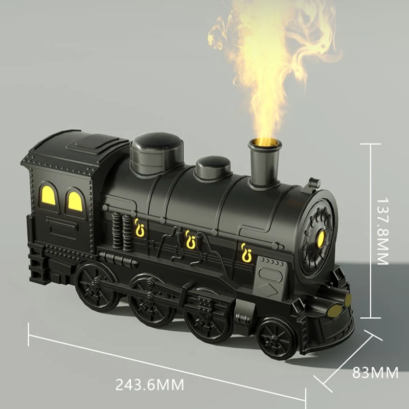 Train Air Humidifier With Remote Control Ultrasonic Aromatherapy Diffusers Mist Maker Fragrance Essential Oil Aroma Difusor