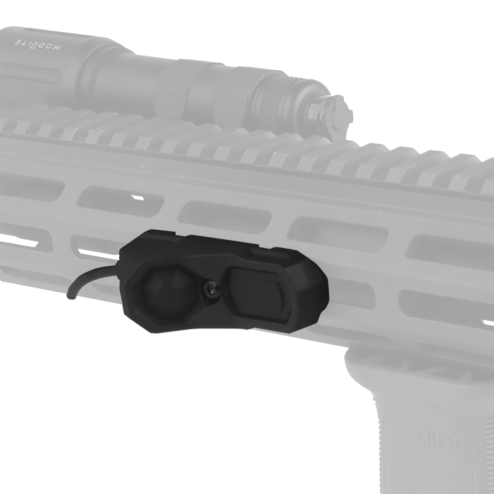 TACGEAR AXON Picatinny m-lok interruptor de botón de cable grúa láser 2,5mm adaptador de enchufe SF para linterna SF arma luz PEQ