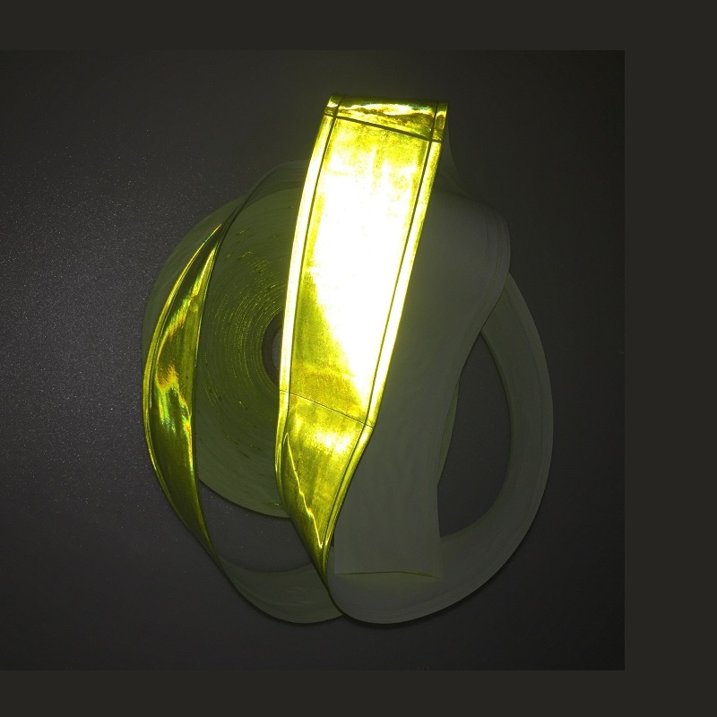 5เซนติเมตร* 5เมตรพีวีซีเทปคำเตือนสะท้อนแสงการจราจรบนถนนเสื้อผ้ากระเป๋ารองเท้าแถบสะท้อนแสงผนังเฟอร์นิเจอร์ฟิล์มตกแต่ง