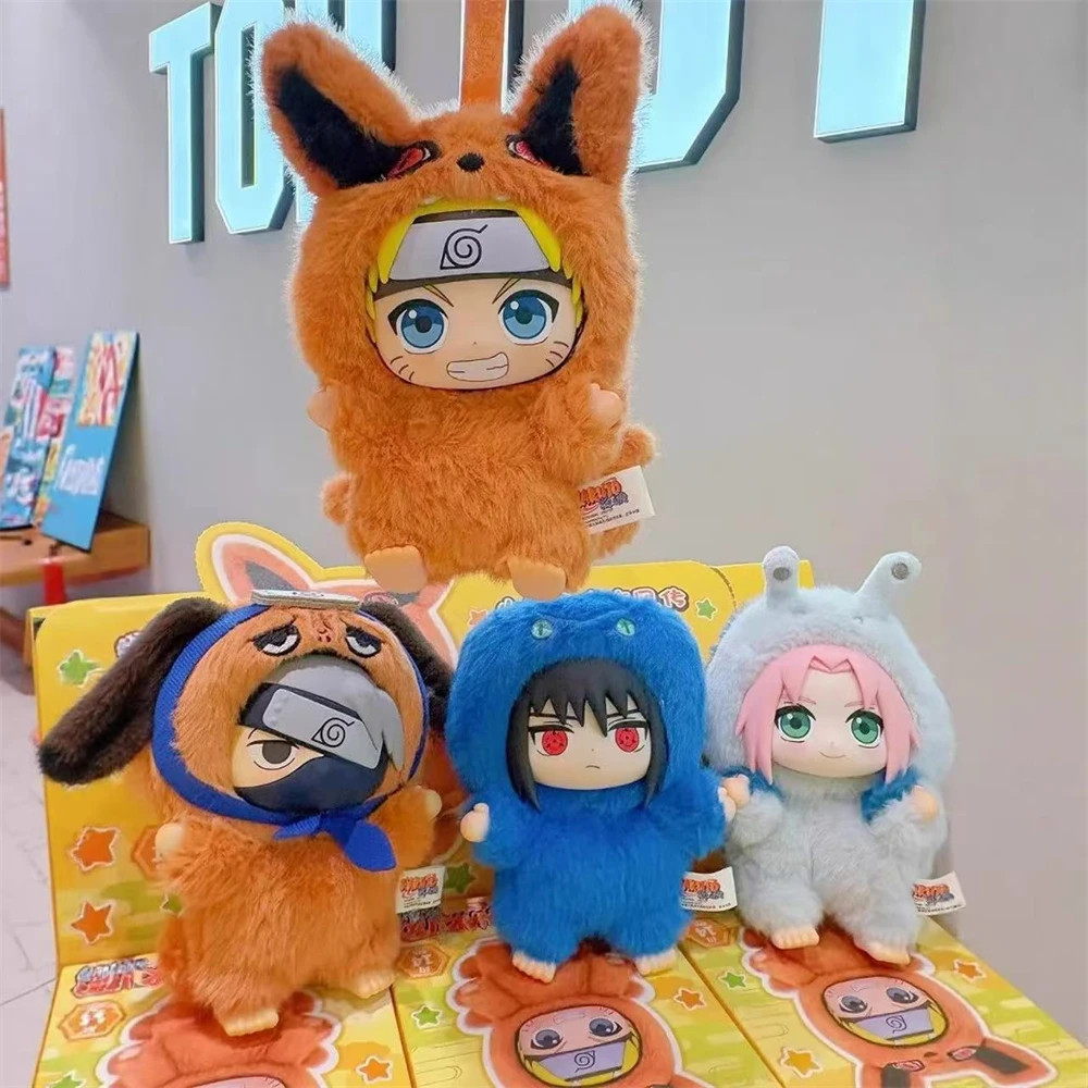 New Eaki Naruto Blind box In Stock Naruto Shippuden Party Doll Blind Box Toys Cute Pendant Toys Kid Birthday Collection Gifts