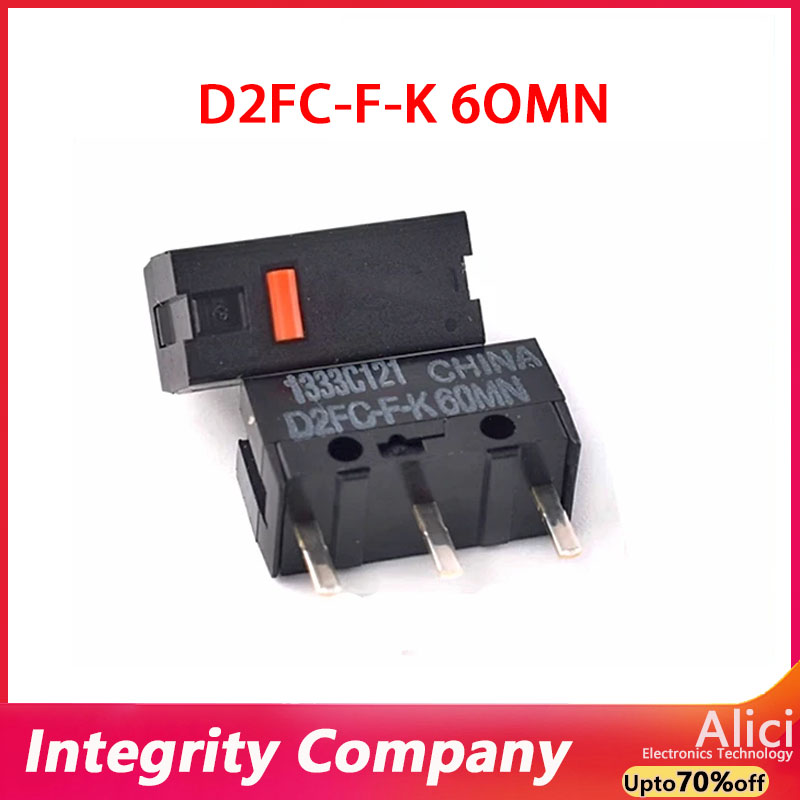 1-10PCS/Lot D2FC For Original OMRON Mouse Button Fretting D2FC-F-7N 10M 20M OF D2FC-F-K 50M Mouse Micro Switch