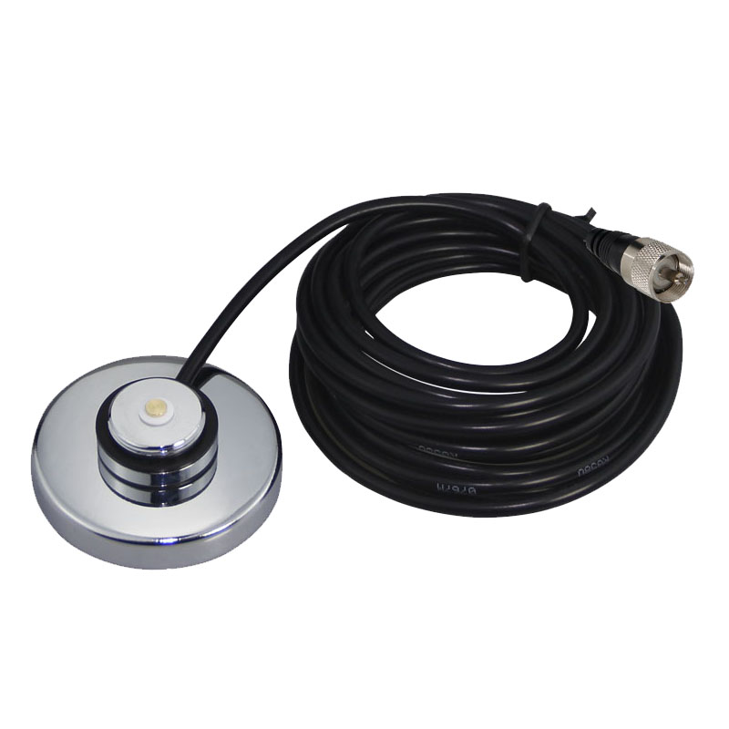 144/430MHz NMO アンテナ 7.5 センチメートル NMO 磁気マウントベースと 5 メートル PL-259 コネクタ同軸ケーブル QYT TYT 車モバイルラジオ用