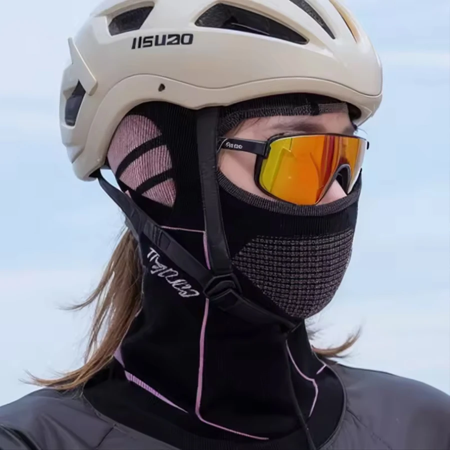 Männer Frauen Kältebeständiger Thermoschal Winter Ski Hut Sturmhaube Vollgesichtsmaske Ski Radfahren Jagd Kopf Hals Abdeckung Helm Liner Cap