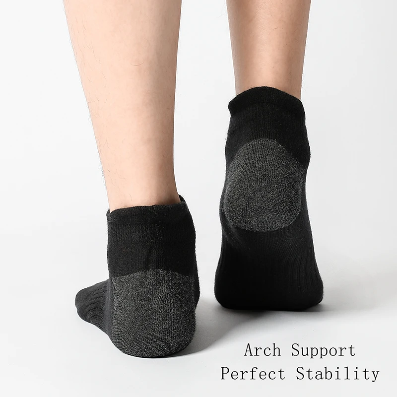 5/10/20 pares 100% algodón de alta calidad hombres mujeres calcetines deportivos Color sólido calcetín corto ciclismo transpirable malla tobillo calcetines para correr