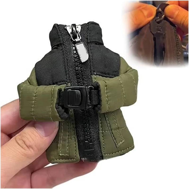 Gantungan Kunci Portabel Gantungan Kunci Mantel Bawah Mini Gantungan Kunci Mode Liontin Mantel Bawah Liontin Jaket Kunci Lucu Hadiah untuk Teman