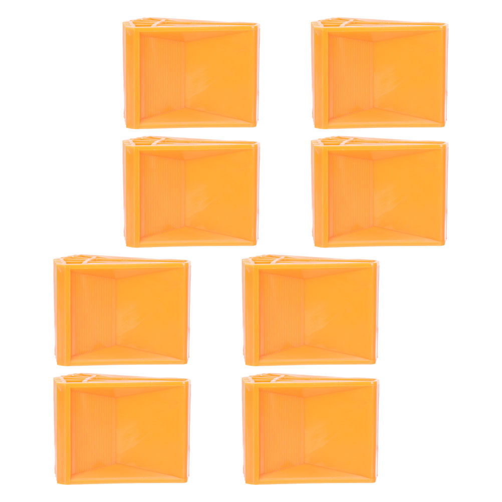 8pcs บันไดลื่นฟุตเปลี่ยนแผ่นยางหมวกสวมใส่ทนทานวัสดุซ่อมบ้านงานก่อสร้าง