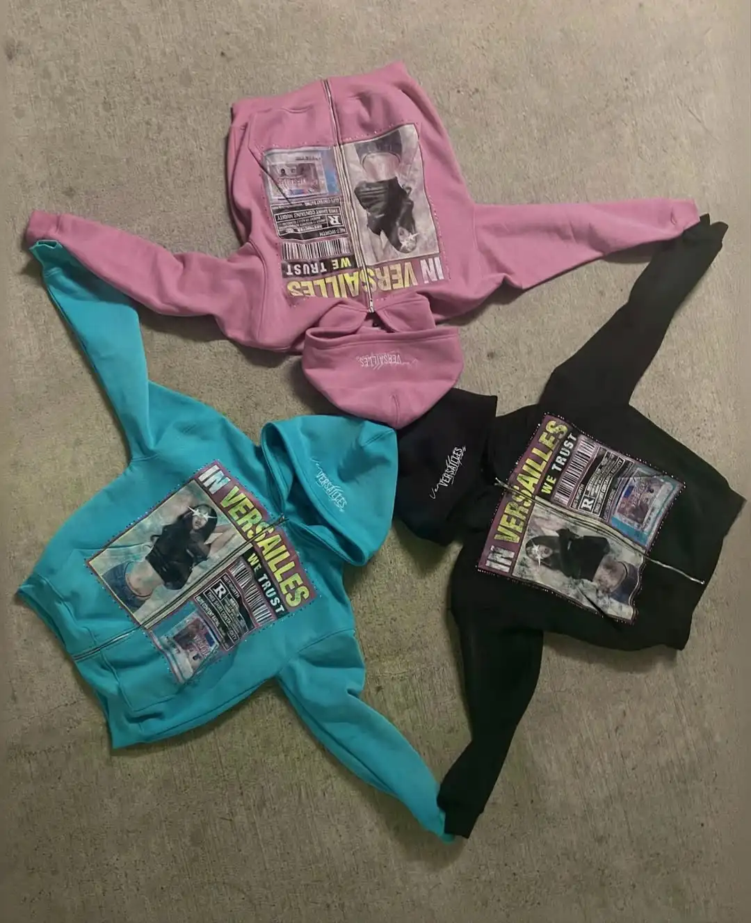 Sudadera con capucha con estampado de moda Retro para hombre y mujer, ropa de calle gótica Y2k, ropa deportiva informal holgada, ropa k pop