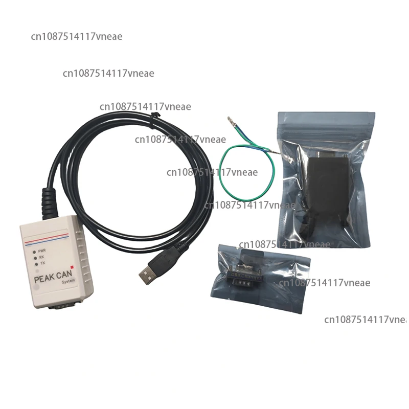 PCAN-USb Compatible con el modelo Original Peak Ipeh-002022/002021 PCAN Peak USB a CAN Bus Analizador Herramienta