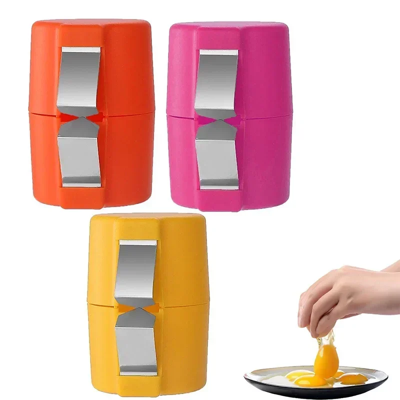 1/3PCS New Egg Shell Opener,Press Egg Shell Separator,Portable Egg Opener,Kitchen Handheld Egg Shell,Crusher Household