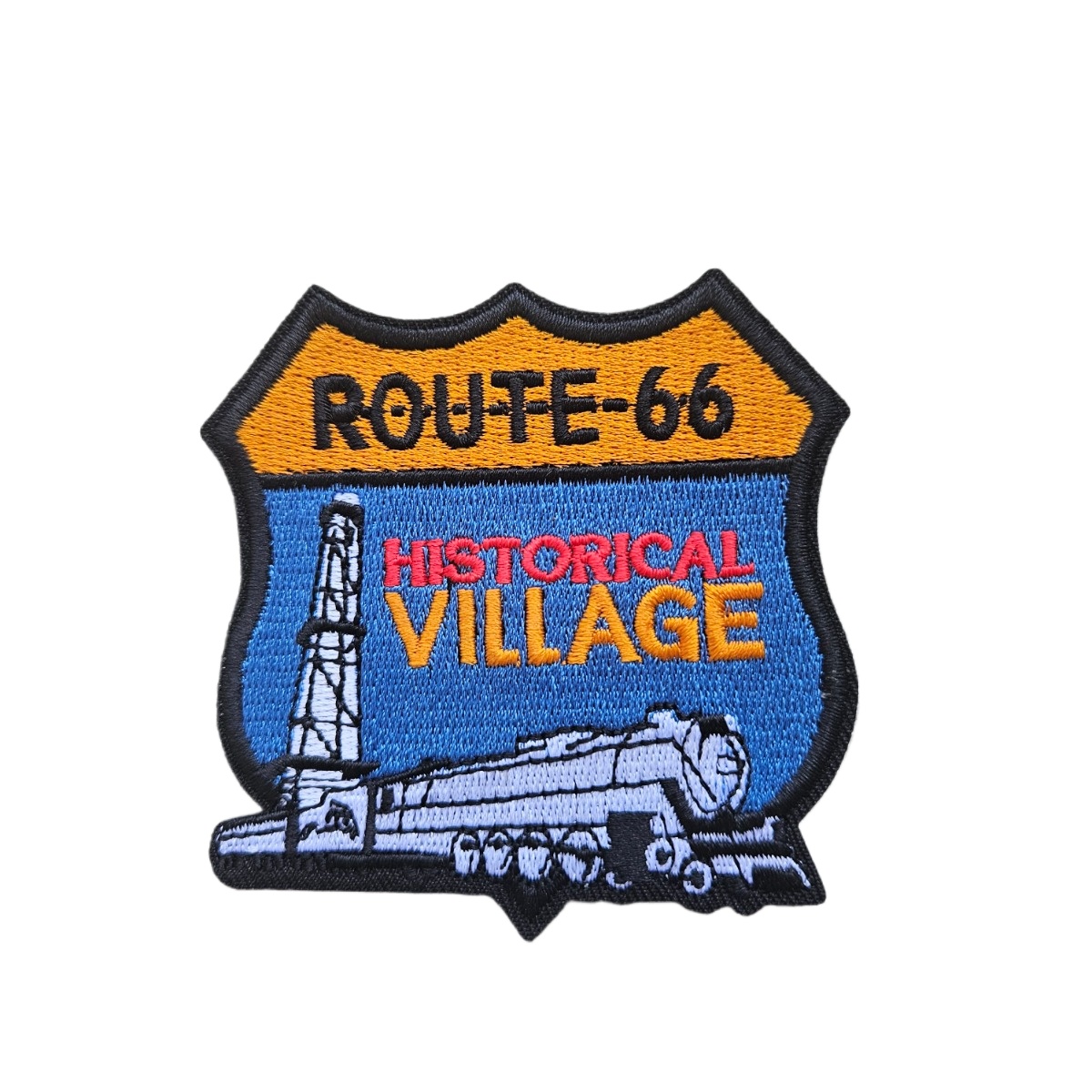 3 pçs/lote remendo personalizado rota 66 estrada emblema motocicleta bordado ferro em costurar em adesivo jaqueta decoração diy costura suprimentos