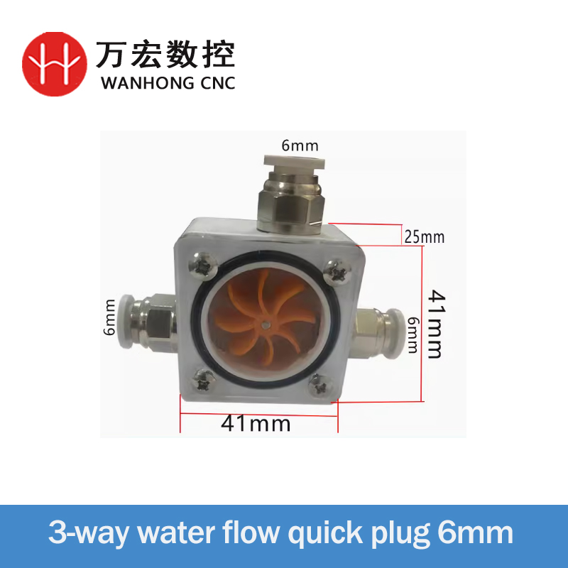 Engraving machine Water flow meter indicator/Flow Monitor Engraving Spindle Motor Water-Cooled Water Path Rotating Observer