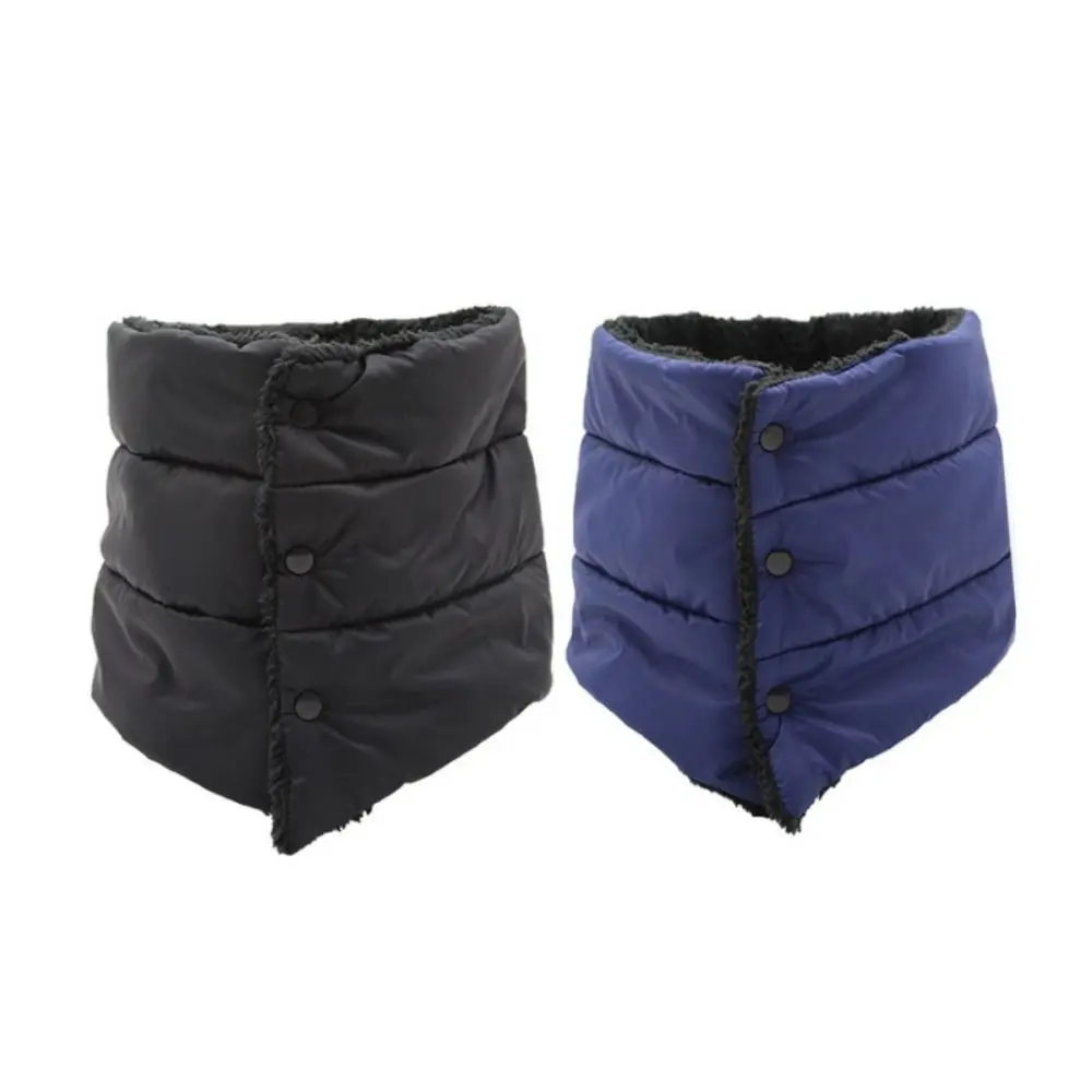 Sciarpe invernali calde al collo caldo Sciarpa in velluto impermeabile dal design alla moda Sciarpa in velluto caldo antivento per esterni