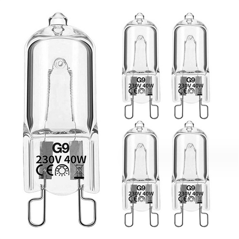 10PCS G9 220V 20W 25W 40W LED Lamp Bulbs Inserted Beads Crystal Lamp Halogen Bulb  Eco Halogen Light Bulbs Capsule Wholesale