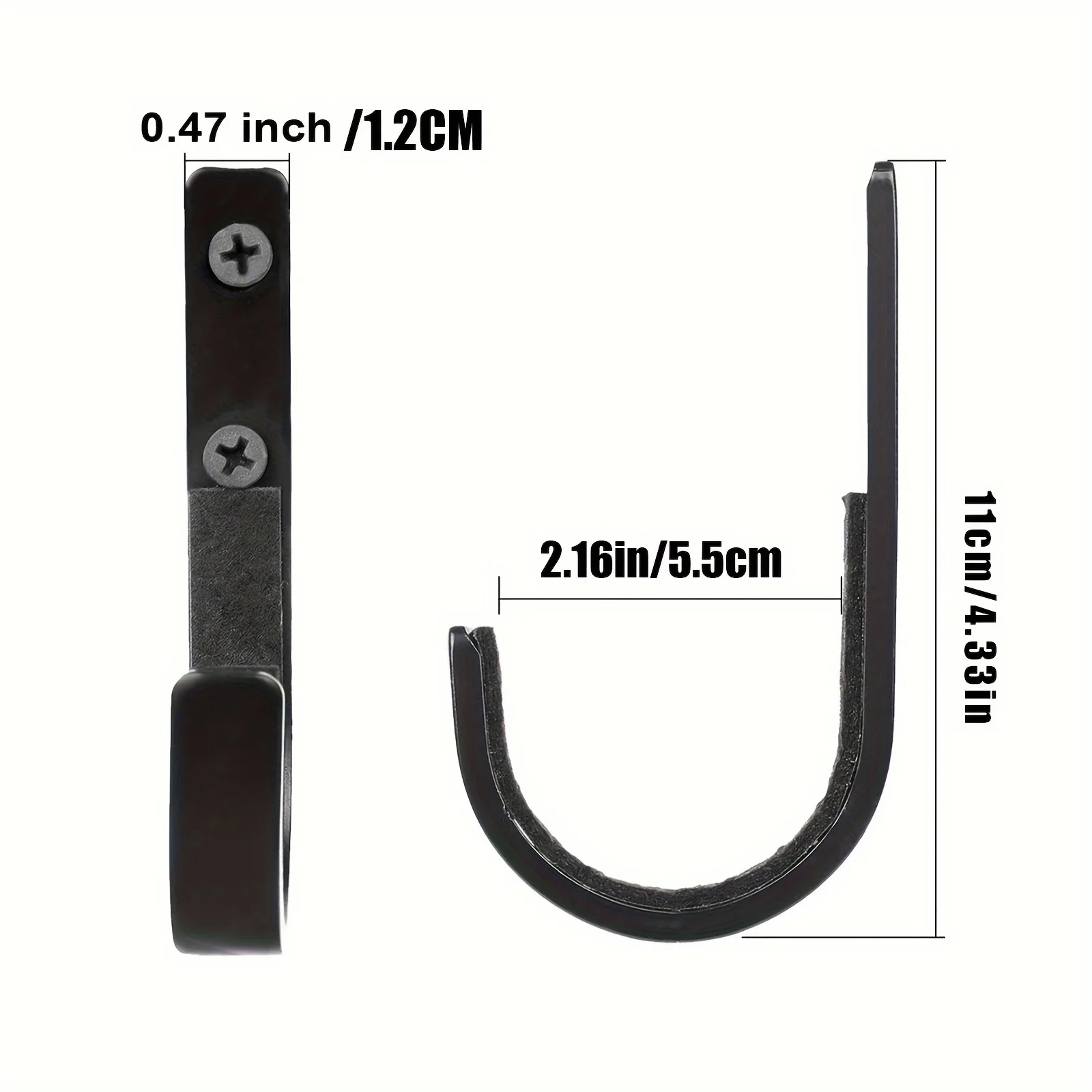 ปืน Rack เก็บปืนไรเฟิล Shotgun Hooks Wall Mount แขวนสําหรับปืนไรเฟิลปืนลูกซองธนูธนู Soft Padding และ Heavy