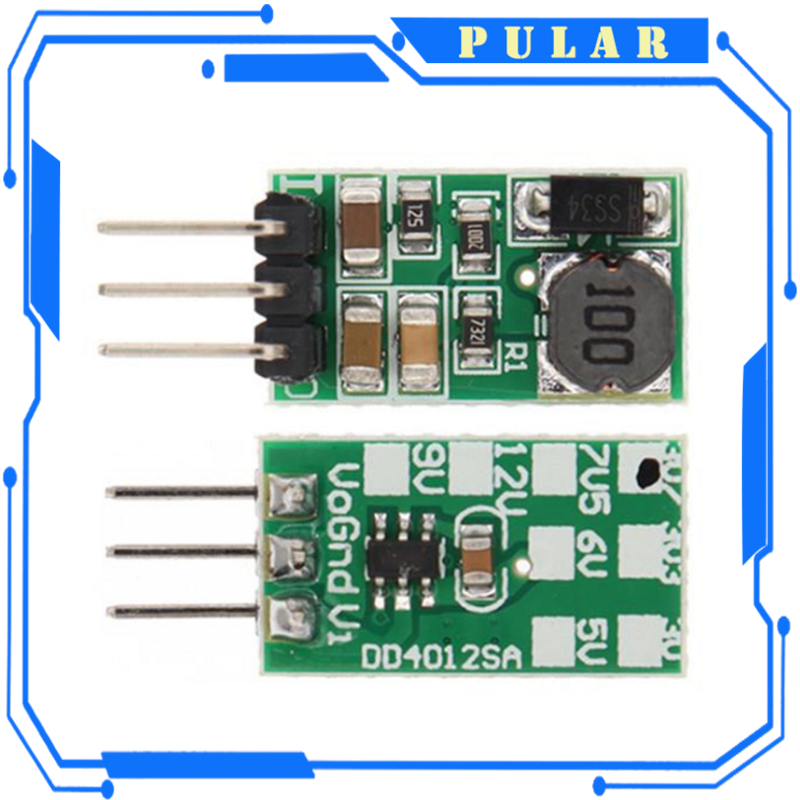 DD4012SA 1A DC 5-40V to 3V 3.3V 3.7V 5V 6V 7.5V 9V 12V Regulator DC-DC Step-Down Buck Converter Module Board