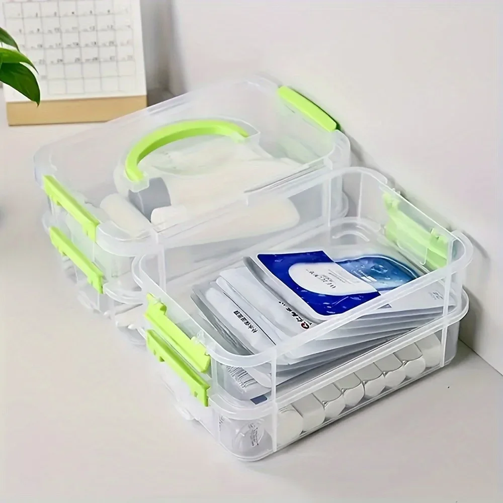 Building Blocks กล่องเก็บเรียบง่ายเครื่องมือการจําแนกกล่องของเล่น Moisture-Proof แบ่งลิ้นชักกันฝุ่น Storage Casket