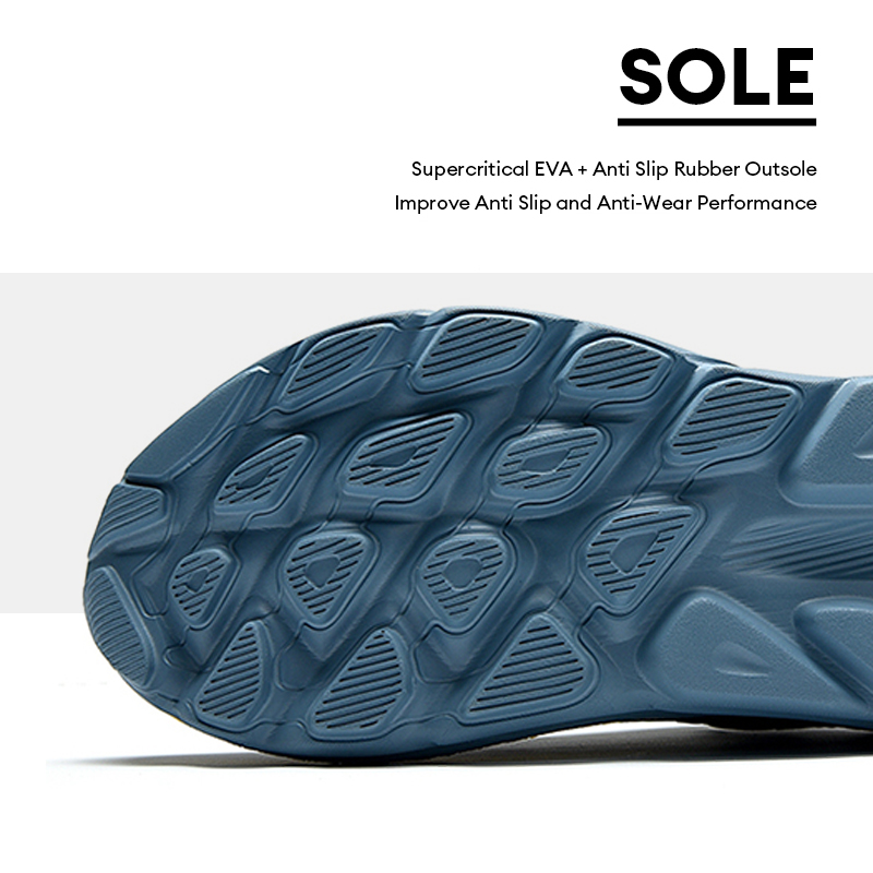Zapatillas para correr con cojín de aire y placa de carbono para hombre, zapatillas deportivas elásticas antideslizantes atléticas ligeras y transpirables para maratón