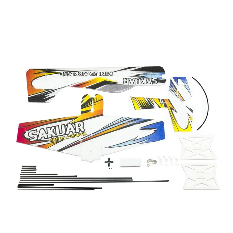 CJSD-RC Самолет 3D Самолет Micro-Mini Foam EPP PP F3P Lightset KIT Модель Хобби Игрушки Сакура Игрушки с дистанционным управлением E210