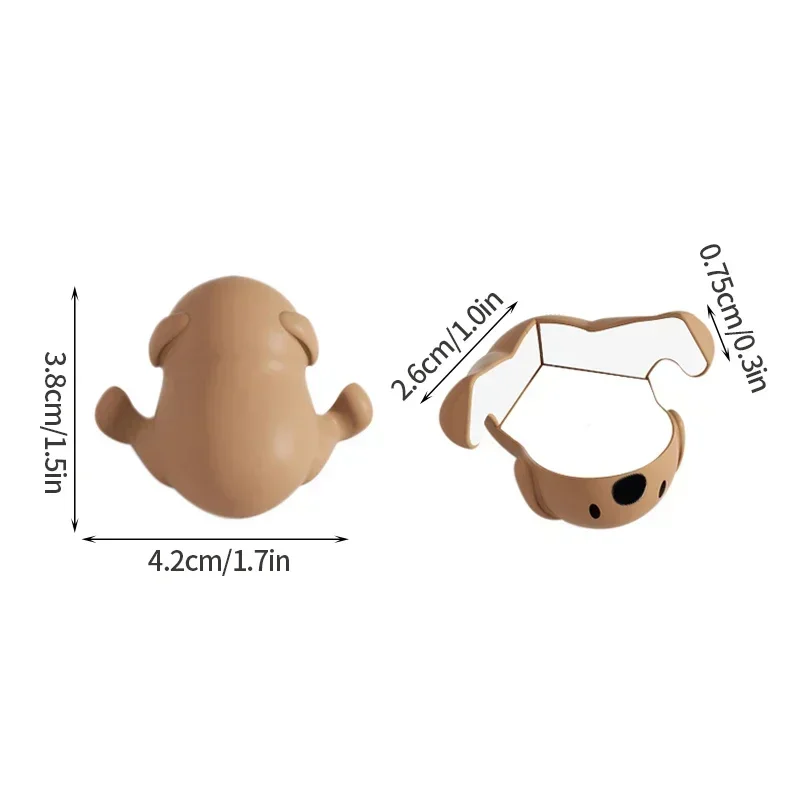 Protector de esquina de mesa de dibujos animados, borde de seguridad de silicona para bebé, Protector de muebles anticolisión para escritorio, 1 unidad