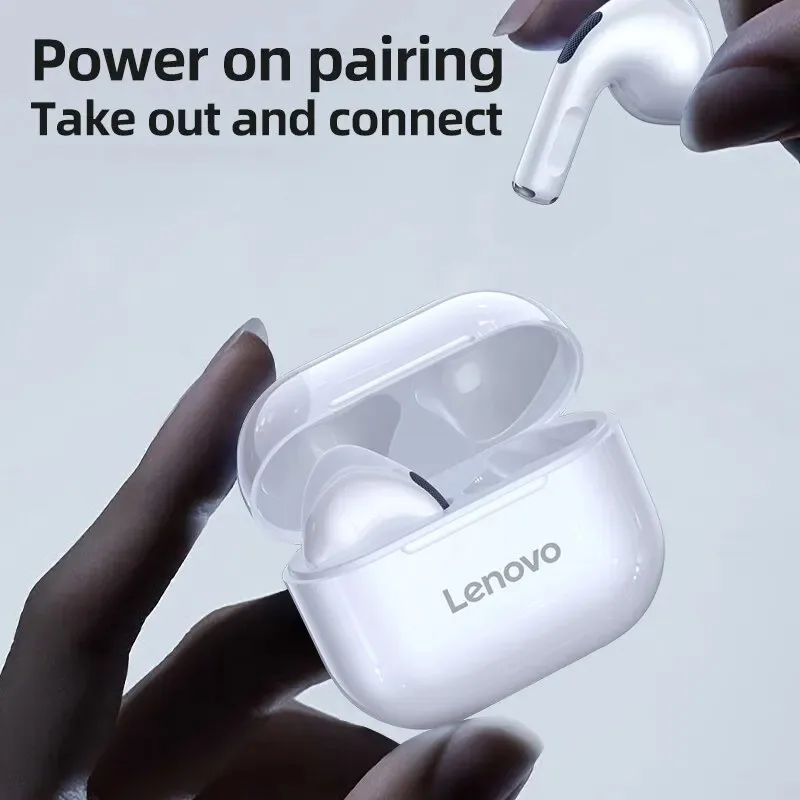 レノボ LP40 イヤホン TWS ワイヤレス Bluetooth 5.0 イヤホン低音タッチコントロールステレオノイズリダクションロングスタンバイ 230mAH