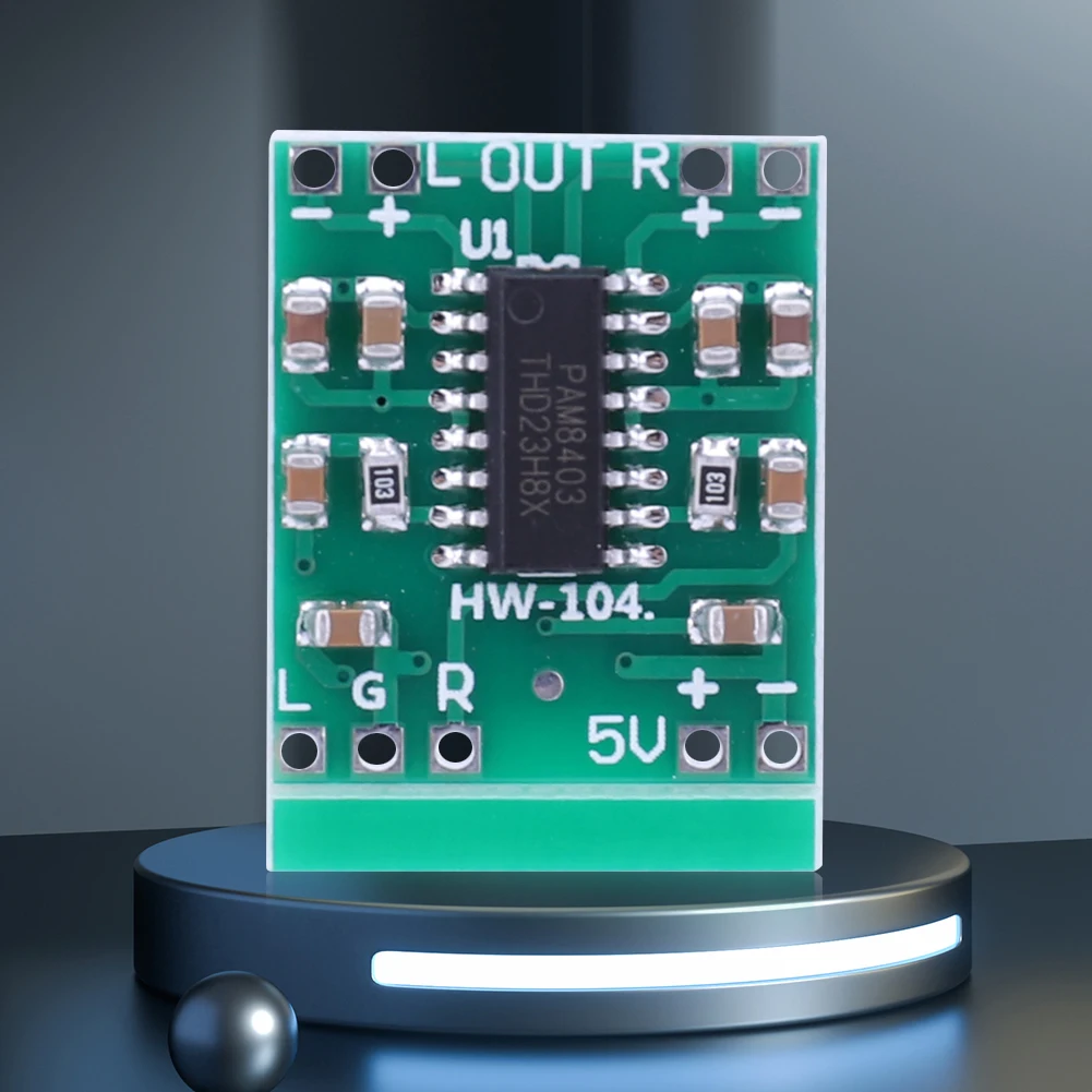 Pam8403 Mini-Leistungs verstärker platine 2x3w 2-Kanal-Stereo-Digital-Audioverstärkermodul für Arduino 2,5 V-5,5 V USB-Netzteil
