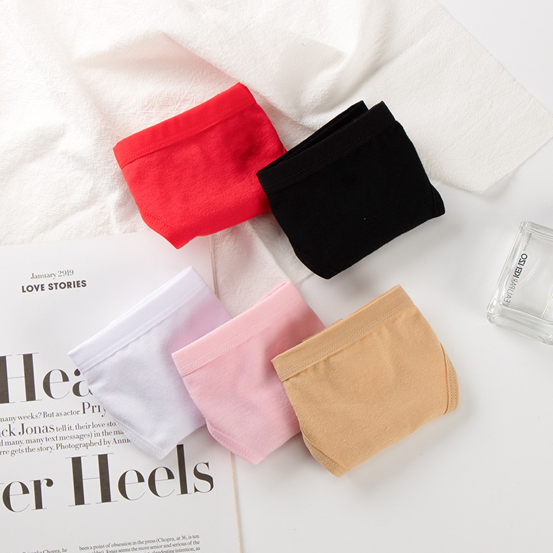 4 PCS Sexy Mulheres Tanga de Algodão Roupa Interior para Europa e Estados Unidos 22 a 34 Polegadas Cintura Mulheres