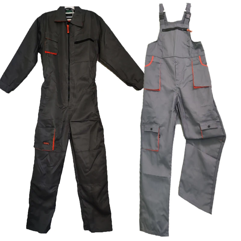 Neue männer Langarm Overalls Overalls Zipper Tasche Overall Overall Mode Arbeit Casual Arbeit Kleidung Plus Größe S-4xl