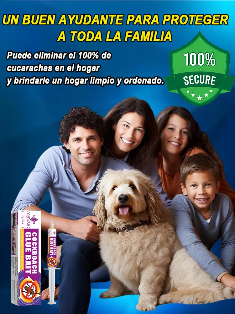 La fórmula única mata las cucarachas silenciosamente y comienza la pesadilla de las cucarachas.