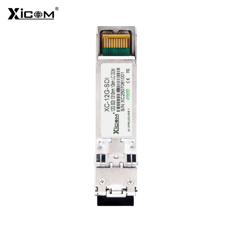 Оптоволоконный модуль Xicom SFP+, 12G SDI/HDMI, 4K, видеопередатчик SFP, поддержка трансляции ASl, совместимый с Blackmagic