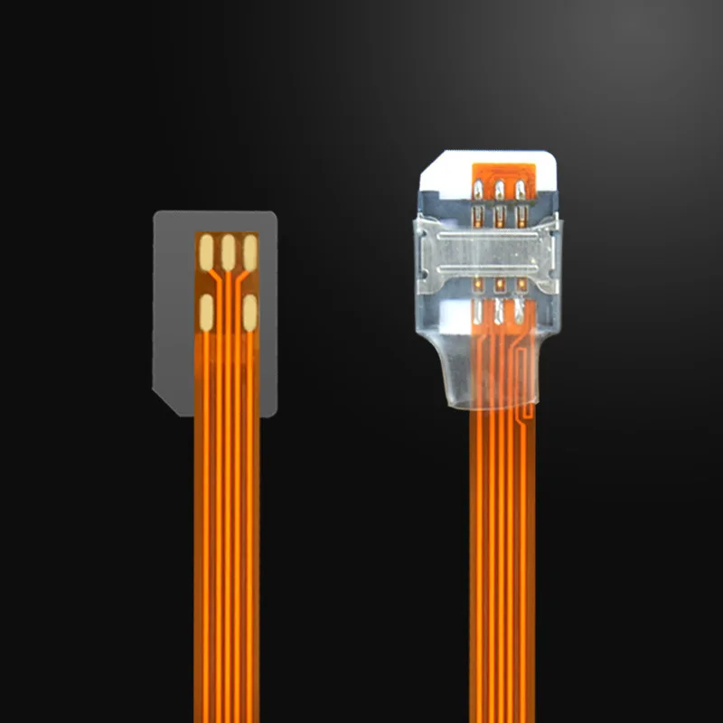 Sim Signal Extend Cable Old Mobile Phone Activation Memory Card Forward Flat Cable Extender Positive Extension Cord for Phones