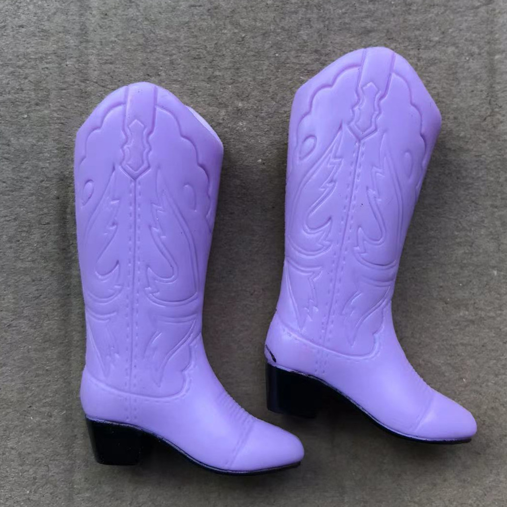 Licca – chaussures de poupée originales, blanc, bleu, noir, rose, violet, décors, nouvelle collection 1/6