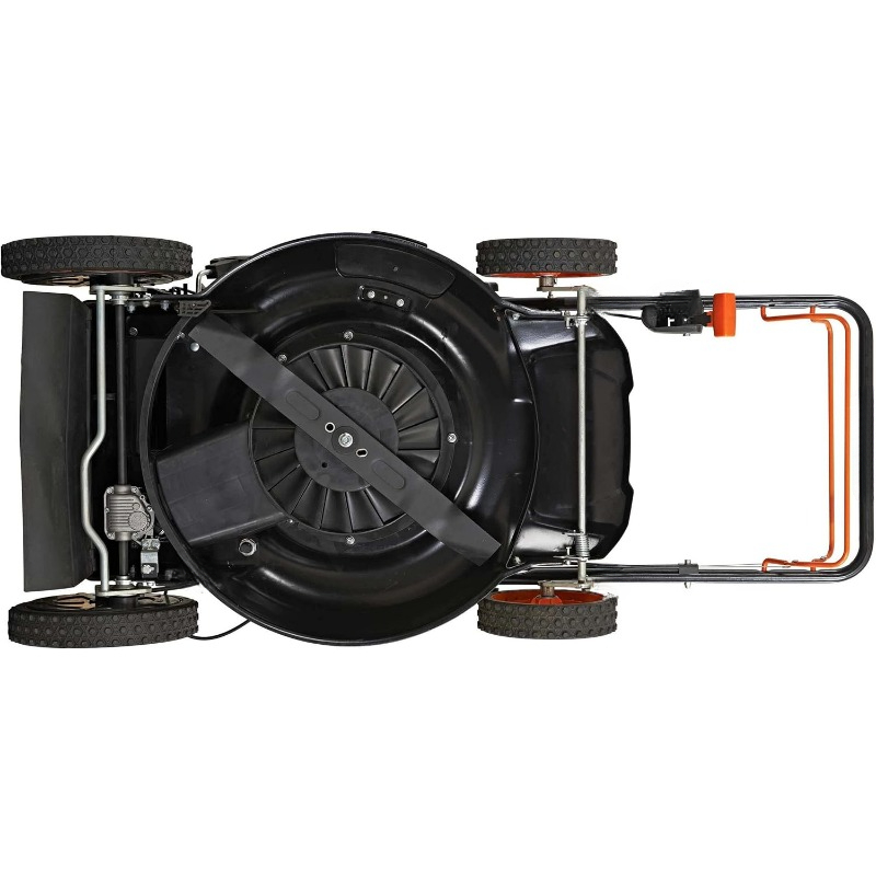 22 in. 201cc Select PACE 6 Speed CVT High Wheel RWD 3-in-1 Gas Walk Behind Self Propelled Lawn Mower, Black