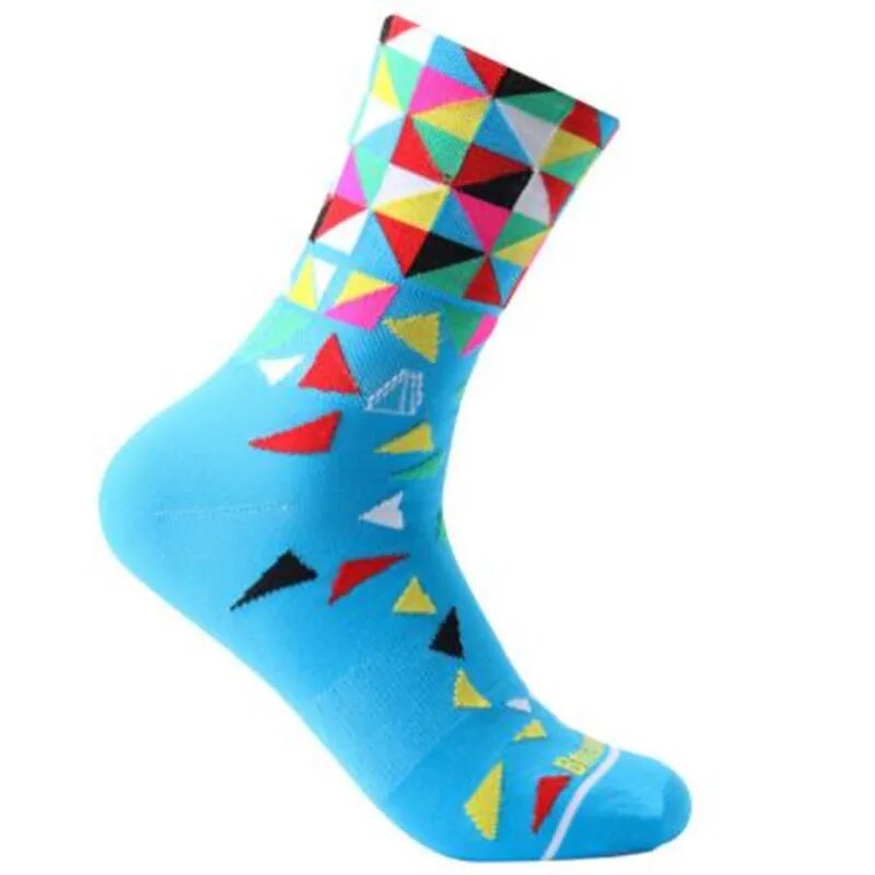 2022 rutsch feste nahtlose Fahrrads ocken Integrales Formen High-Tech-Fahrrads ocken Kompression fahrrad Outdoor-Laufsport socken