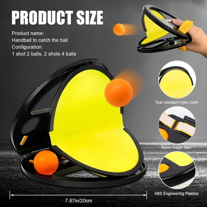 Outdoor Fitness Throwing Hand Toss Ball Throw Catch Toy Parent-Child Fitness Interactive Toy Multiple People Games
