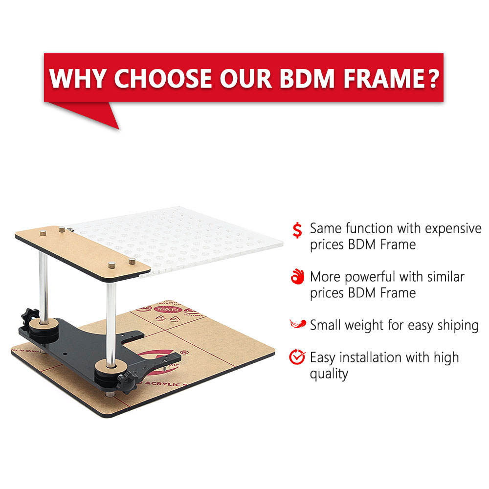 LED BDM Frame voor KESS KTAG FGT-ECH V54 ECU Programmeur Tool OBD2 ECU Progammer Chip Tuning Tool BDM Sonde