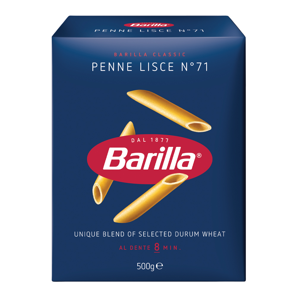 Pasta Penne Lisce N71 500g - Barilla