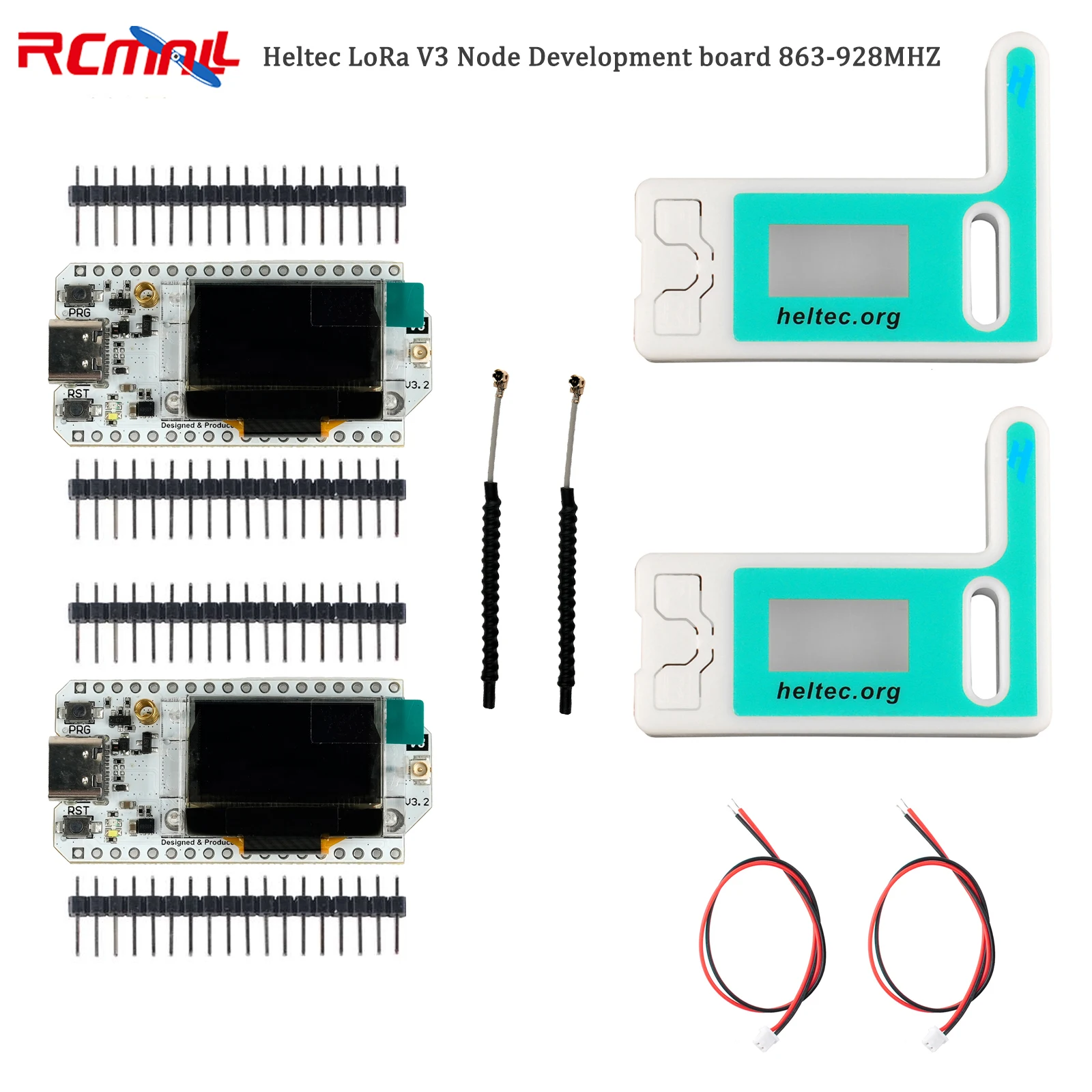 2 juegos LoRa32 V3 ESP32-S3 WiFi BT Placa de desarrollo 868MHz 915MHz tipo-c SX1262 pantalla OLED Lora Kit para Arduino IoT hogar inteligente
