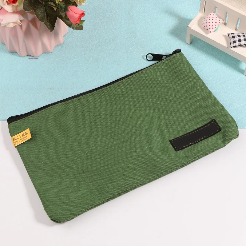 Túi đựng dụng cụ dung tích lớn Đa chức năng Túi đựng dụng cụ cầm tay bằng vải Canvas Túi đựng KXRE