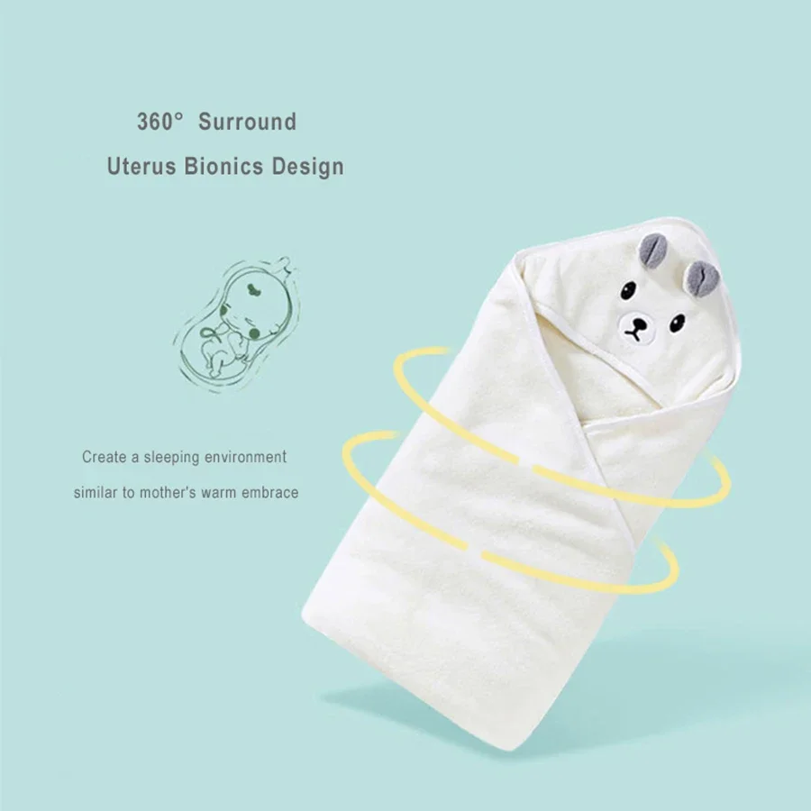 Roupão de banho infantil, toalha de banho para meninos e meninas, cobertores com capuz, desenho animado, toalha de lã coral, cobertor para recém-nascidos, cama para crianças