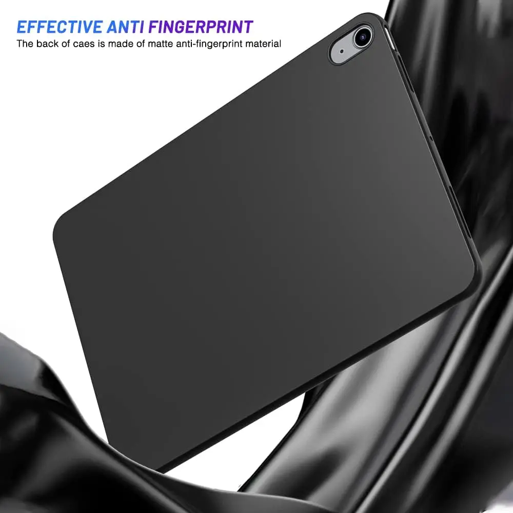 Funda de silicona para tableta, carcasa trasera de TPU suave y Flexible, para iPad Air 5, 4, mini 2, 3, 4, 10 °, 5, 6, 7, 8, 9 Gen Pro 11, 12,9, 13, 2024