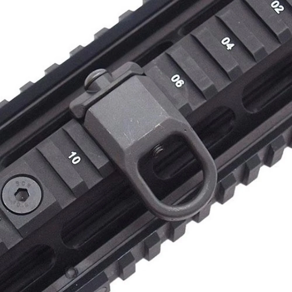 ยุทธวิธี Quick Detach RSA GBB หัวเข็มขัด QD สลิงเหล็ก Airsoft RIFLE Fit 20 มม.Picatinny Weaver Rail อุปกรณ์ล่าสัตว์