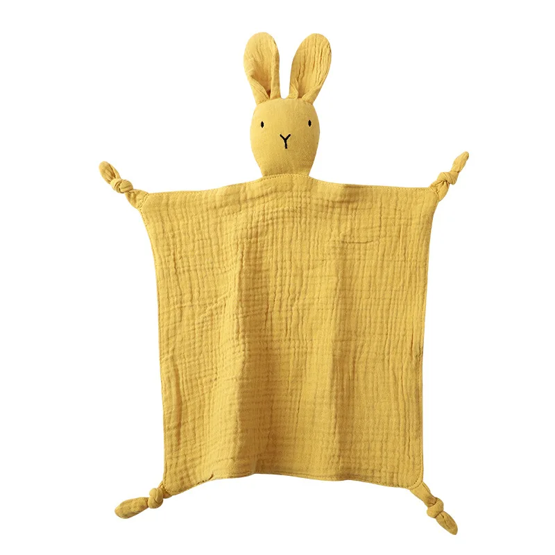 Baby Cotton Gauze Comforter Blanket Soft Newborn Sleeping Dolls Kids Fashion Sleep Toy Soothe Appease Towel Bibs Muslin Blankets