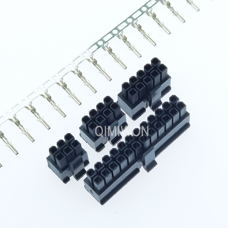 10sets Molex MX3.0 3,0mm 3mm Automotive Kabelbaum Stecker Männlich 2 - 24 Pin Für PC/Computer Grafikkarte PCI-E Power