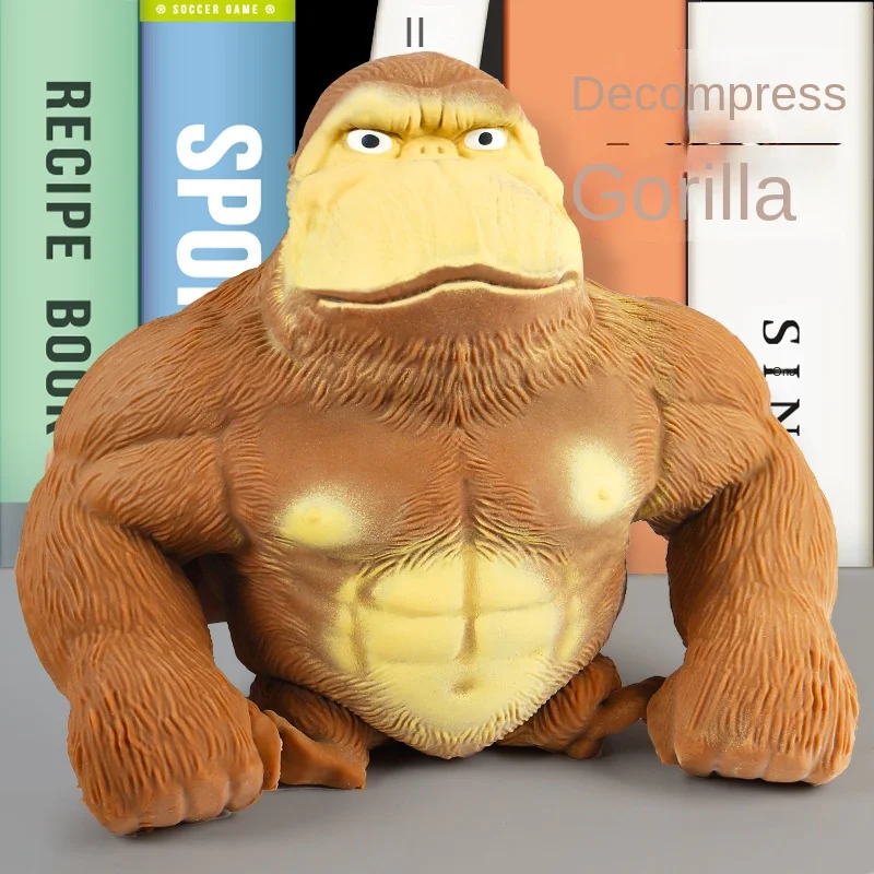 14 ซม.Antistress Orangutan Fidget ของเล่น Squishy ยืดหยุ่นลิงตลก Decompression Gorilla ความเครียดบรรเทาเกมของเล่นสําหรับผู้ใหญ่เด็ก