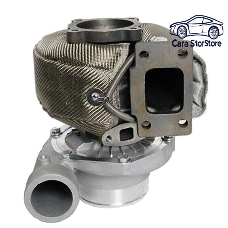 2X Penutup Pengisi Daya Pelindung Panas Selimut Turbo Balap T4 dengan Pegas Pengunci untuk T67 T71 T76 T88 GT40 GT35 GT37 GT40 GT45