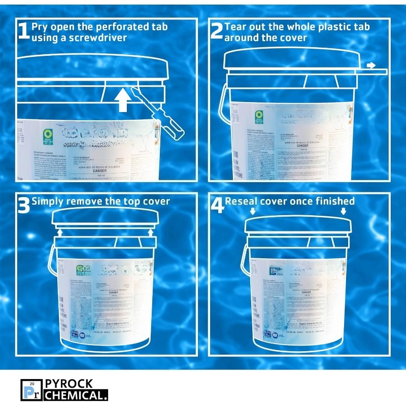 Swimming Pool Shock for In-Ground, Above Ground, Spas & Hot Tubs - 50 Poun