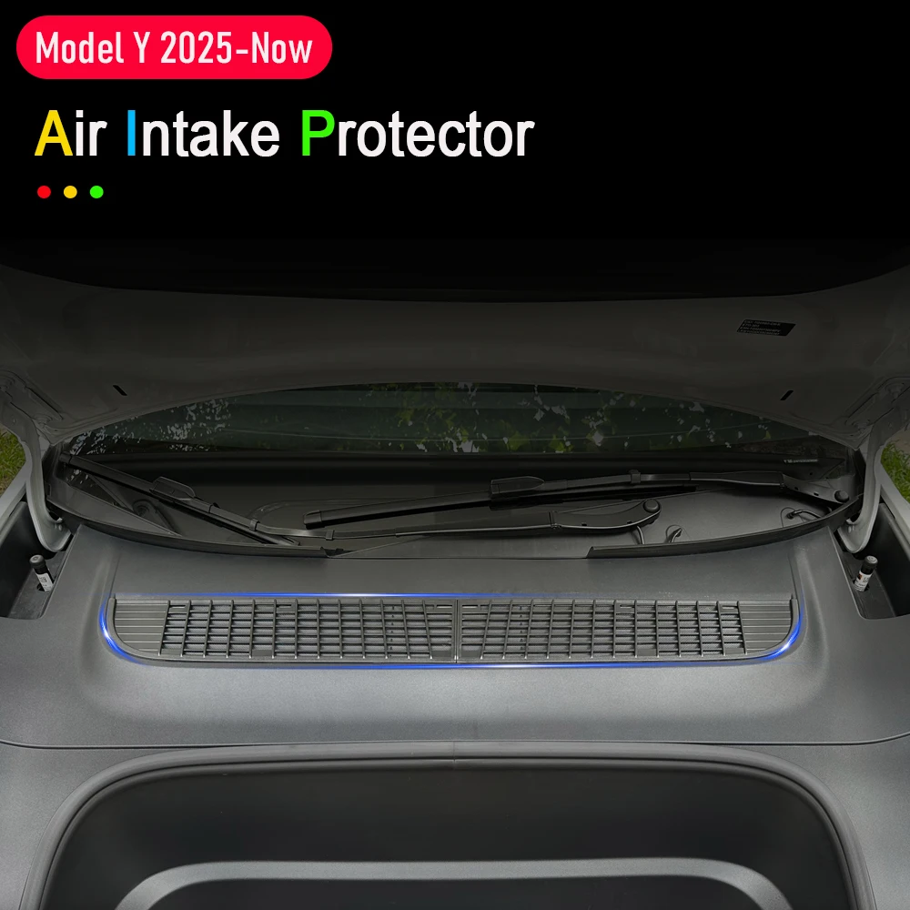 Kühlergrill-Netzinsätze für Tesla Model Y Juniper 2025 2026, vordere Lufteinlassnetz, Lüftungsgrill-Abdeckungsschutz für Tesla Model Y-Zubehör