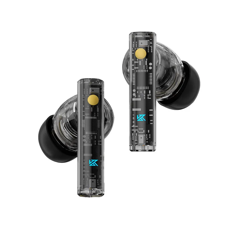 KZ Carol TWS Bluetooth 5.3 oortelefoon 6 MICROFOON Actieve ruisonderdrukking Echte draadloze waterdichte stereo HiFi in-ear oordopjes